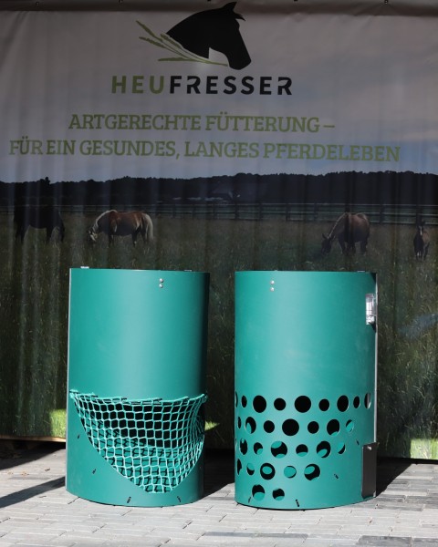 Heuspender Zeitgesteuerte Portionsraufe