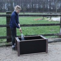 Heukiste fix plus aus Siebdruckplatte Heukiste fix plus aus Siebdruckplatte